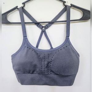 💲3️⃣All In Motion Gray Sports Bra Size Medium
